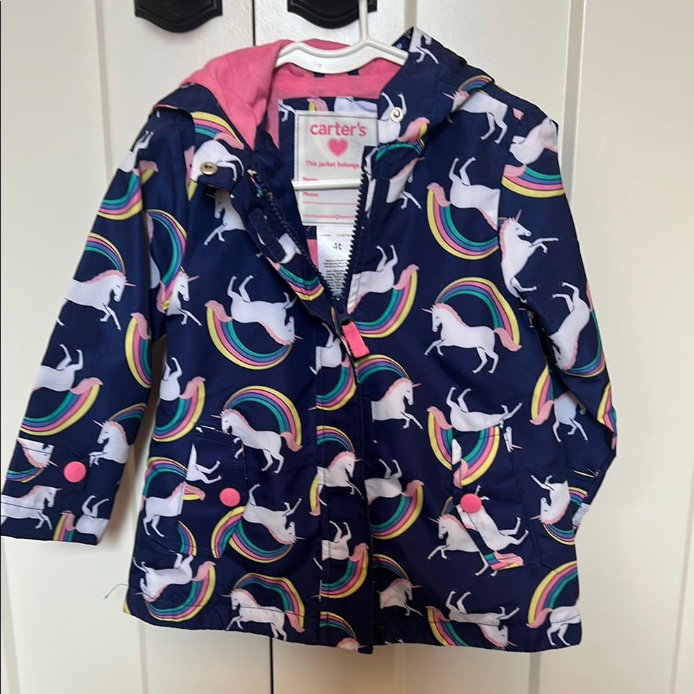 Carter's Unicorn Rainbow Jacket